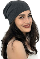 Satin Bonnet Lined Sleeping Beanie Hat Bamboo Headwear Frizzy Natural Hair Nurse Cap for Women and Men CAPLORD