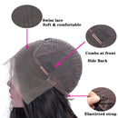 Amanda Hair 13×4 Lace Frontal Wigs Brazilian Human Hair Body Wave Hair Human Lace Wigs With Boby Hair Pre Plucked Black Women 150% Density Natural Black Hairline(Body26") Amanda