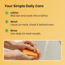 Japanese Persimmon Cleanser Bar 2 Pack Bundle for Body Odor, Persimmon Solution for Old People Smell - Natural Ingredient Body Bars, Organic Formula, Japanese Skin Care, Cleansing Hygiene 1 oz Infinity Warehouse