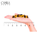 Camila Paris CP2881 French Hair Barrette Clip for Girls Braided, Tokyo Automatic Clasp, Strong Hold Grip Hair Clips for Women, No Slip and Durable Styling Girls Hair Accessories, Made in France Camila