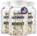 Moerie Hair Growth Supplement for Women & Men - Hair Skin and Nails Vitamins With Biotin, Q10 & Minerals - For Thicker, Fuller Hair & Hair Loss Treatment - Advanced Beadlet Delivery System - 180 Pills Infinity Warehouse
