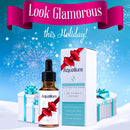Aquallure Antioxidant Rescue Cream and NEW! Aquallure Apple Stem Cell Rejuvenating Serum - Anti Aging 2 Step BUNDLE - Moisturizing Peptides, Hyaluronic Acid, Vitamin C 20% - (1 oz each) Aquallure