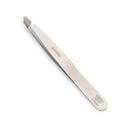 Regine Switzerland Diamond Tip Slant Tweezer, Stainless Steel Precision Tweezers for Eyebrow & Hair Removal Regine Switzerland