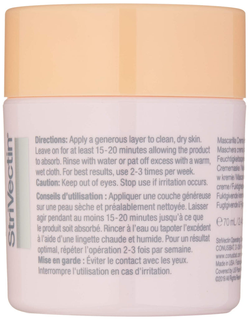 StriVectin Multi-Action Cloudberry Moisture Plumping Cream Face Mask, Boost Hydration and Radiance of Your Skin, 2.4 Fl Oz StriVectin