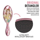 Wet Brush Princess Wholehearted Original Detangler Brush - Disney's Collection Belle, Light Pink - All Hair Types - Ultra-Soft IntelliFlex Bristles Glide Through Tangles with Ease - Protects Against Wet Brush