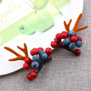 Christmas Reindeer Antlers Headband Hair Clips Hair Hoop Girl Deer Antler Headband Reindeer Antler Headband Cute Deer Headband Hair Accessory ywduoying