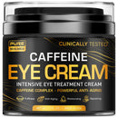 Caffeine Eye Cream For Anti Aging, Dark Circles, Bags, Puffiness. Great Under Eye Skin + Face Tightening, Eye Lift Treatment For Men & Women 1.7oz Infinity Warehouse