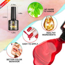Gel Nail Polish Set 9 Pcs, Popular Nail Art Colors UV LED Soak Off Nail Gel Kit (6+3) Erarrow