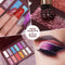 LUXAZA Holographic Glitter Eyeshadow Palette Metallic Festival Style,Ultra Pigmented Shimmer Sparkling Eyeshadow Makeup pallet,Long Lasting Waterproof Eye Shadows Cosmetics Gift Kit LUXAZA