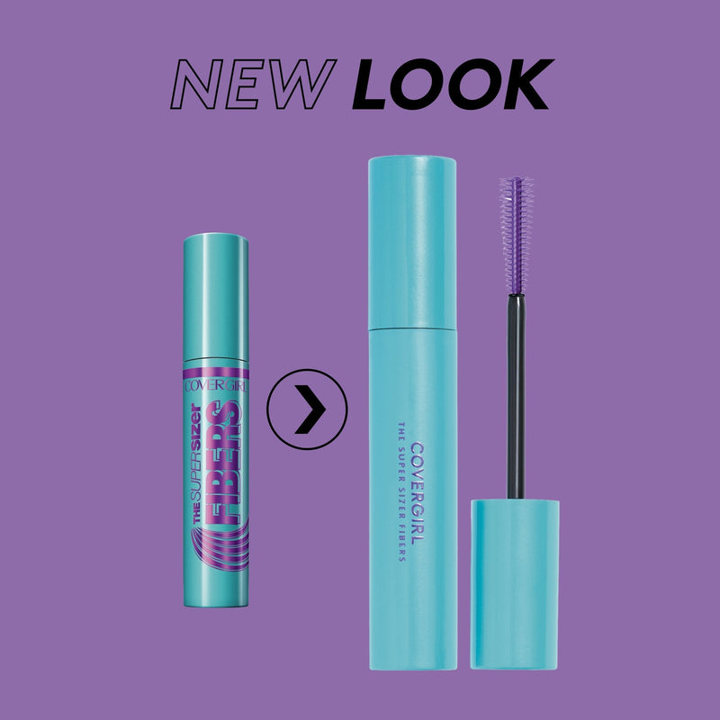 COVERGIRL The Super Sizer Fibers Mascara Black Brown .35 fl. oz. (Packaging may vary) COVERGIRL