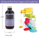 Karma Organic Natural Soybean Lavender Nail Polish Remover with Two in One Base Coat/Top Coat for Women- Non-Toxic Nail Treatment Vegan Cruelty-Free karma organic