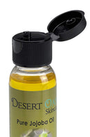 2 oz Jojoba Oil and Lemon Jojoba Salve, All Natural skincare: 2 oz (59 ml) Pure Jojoba Oil paired with Lemon Jojoba Oil Hand Salve 2oz (60 ml). Desert Oasis Skincare