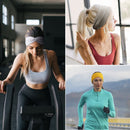 DRESHOW Yoga Running Headbands for Women Elastic Non-Slip Headbands Sports Workout Hair Bands 4 Pack DRESHOW