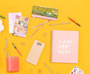 ban.do Get it Together Metallic Pencil Pouch with Zip Close, Pearlescent ban.do Store