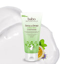 Babo Botanicals Purifying Swim & Sport Conditioner - with Passion Fruit Oil, Organic Aloe Vera & Green Tea - for Babies, Kids or Extra Sensitive Skin - Light Citrus Mint Fragrance - 6 fl. oz. Babo Botanicals Store