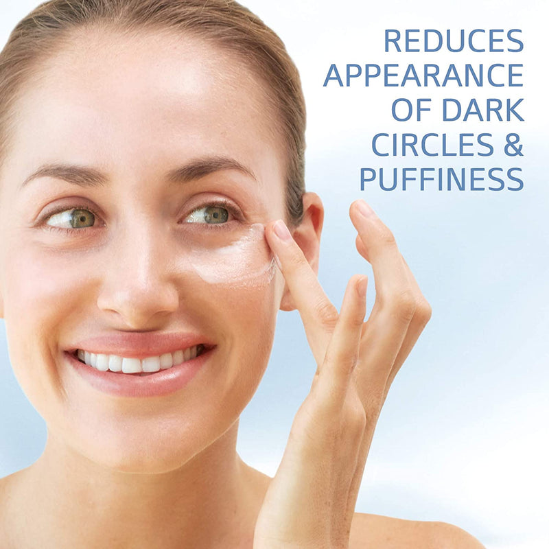 CETAPHIL Deep Hydration Refreshing Eye Serum | 0.5 fl oz | 48Hr Hydrating Under Eye Cream to Reduce the Appearance of Dark Circles | With Hyaluronic Acid, Vitamin E & B5 (Packaging May Vary) Cetaphil