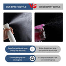 SEERESS Continuous Mist Spray Bottle 10oz/300ml/Clear, Hair Sprayer Water Bottle, Empty Spray Bottle with Ultra Fine Mist for Hair Styling, Plants, Cleaning, Misting & Skin Care, BPA Free, Pack of 3 SEERESS