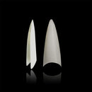 Vivace Natural Stiletto 500 Acrylic Fake False Nail Tips 11 Sizes For Nail Salon Nail Shop (Natural Stiletto) Vivace