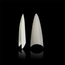 Vivace Natural Stiletto 500 Acrylic Fake False Nail Tips 10 Sizes For Nail Salon Nail Shop (Natural Stiletto) Vivace