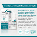 Nail Tek Maximum Strength Solution for All Nail Types, Clinically Proven, 0.33 oz, 1-Pack Nail Tek