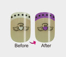 Beautia 3PACK 72tips So Cute Junior Color Changing Nail Under Sun, Sticker Nail for Kids (Pattern 4) Beautia