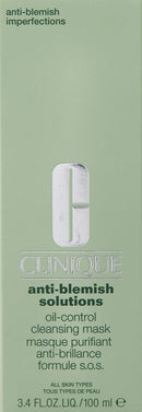 Clinique Acne Solutions Oil-control Cleansing Mask 100ml/3.4Ounce, 1 Ounce Clinique