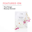 100% PURE Anti Acne Sheet Face Mask Clarifying Facial Skincare Detoxify & Calm Breakouts & Irritated Skin Soothing Anti-Inflammatory Botanical Boost & Deep Pore Cleanse for Women & Men - 1 Mask 100% PURE