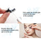 Eyelash Glue Strong Hold Lash Glue Latex-Free Waterproof False Eyelash Glue Safe Suitable for Sensitive Eyes Eyes Lash Adhesive (Black+Clear) CMNRO