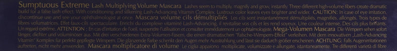 Estee Lauder | Sumptuous Extreme | Lash Multiplying Volume Mascara | Extreme Black | Ophthalmologist Tested |-Fragrance Free | 0.27 oz Estee Lauder