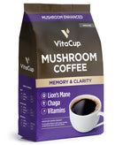VitaCup Genius Ground Keto Coffee w/Turmeric, MCT Oil, B Vitamins, D3, Ground Coffee Medium Dark Roast, Bold & Smooth, 100% Arabica Coffee Grounds, 11 oz Infinity Warehouse