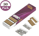 Bates- Single Edge Razor Blade, 50 pc, Razor Blades Scraper, Razor Blades Single Edge, Scraper Blades, Flat Razor Blade, One Edge Razor Blade, Single Sided Razor Blade, Single Edge Blades, Razor blade Bates Choice