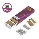 Bates- Single Edge Razor Blade, 50 pc, Razor Blades Scraper, Razor Blades Single Edge, Scraper Blades, Flat Razor Blade, One Edge Razor Blade, Single Sided Razor Blade, Single Edge Blades, Razor blade Bates Choice