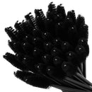 Cuttte 100pcs Disposable Mascara Brushes Wands with Container, Eyelash Brush Spoolie Brushes for Eyelash Extensions and Mascara Use Cuttte Store