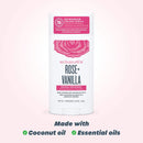 Schmidt's Natural Deodorant For 24 Hour Odor Protection and Freshness, Rose + Vanilla Vegan, Certified Cruelty Free, 3.25 oz 3 Count Schmidt's Store