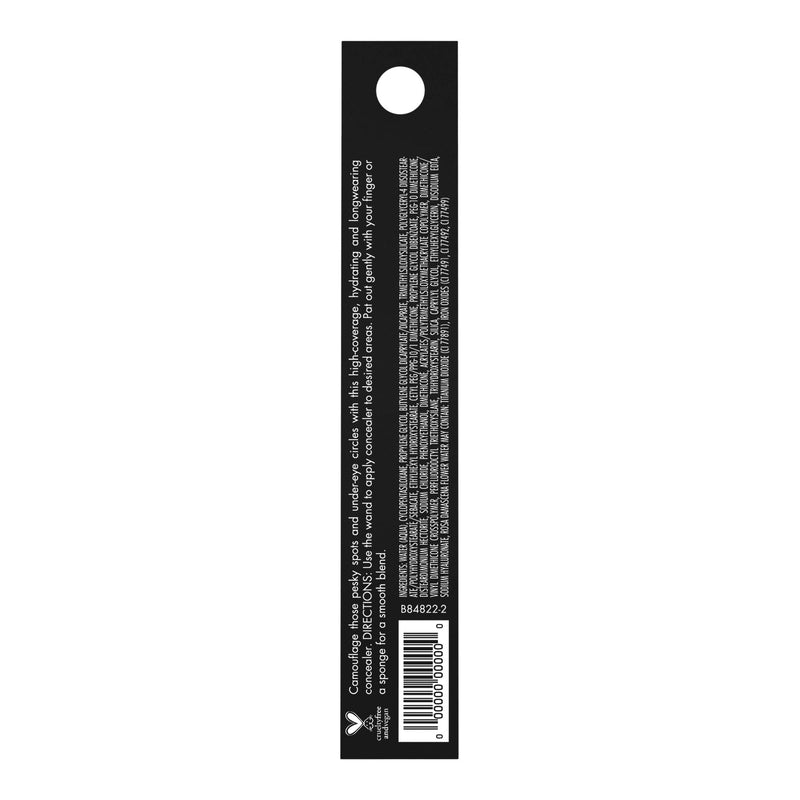 e.l.f, Hydrating Camo Concealer, Lightweight, Full Coverage, Long Lasting, Conceals, Corrects, Covers, Hydrates, Highlights, Light Ivory, Satin Finish, 25 Shades, All-Day Wear, 0.20 Fl Oz e.l.f.