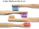 GoWoo 100% Natural Bamboo Toothbrush Soft - Organic Eco Friendly Toothbrushes with Soft Nylon Bristles, BPA-Free, Biodegradable, Dental Care Set for Children, (Pack of 4, Kids, Rainbow) GoWoo Store