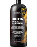 Biotin Shampoo and Conditioner Set for Men & Women | 16 fl oz Each | with Rosemary & Mint | Sulfate Free Hydrating & Strengthening Hair Care for Thinning, Color-Treated & Dry Hair Infinity Warehouse