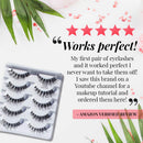 Ardell Multipack Demi Wispies False Lashes 5 Pairs x 1 pack Ardell