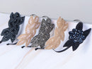 Alilang 1920s Blue Beaded Leaf Flapper Headband Alilang