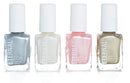 Eternal Collection – 4 Piece Set: Long Lasting, Quick Dry, Mirror Shine Nail Polish Set – Hardener, Bright and Shiny Finish - 0.46 Fluid Ounces Each (Metallics Flashback) Eternal