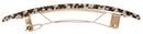 France Luxe Luxury Rectangle Barrette, Opera Silver - Classic French Design for Everyday Wear France Luxe