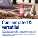 Dr. Bronner’s - Pure-Castile Liquid Soap (Rose, 8 ounce) - Made with Organic Oils, 18-in-1 Uses: Face, Body, Hair, Laundry, Pets and Dishes, Concentrated, Vegan, Non-GMO Dr. Bronner's