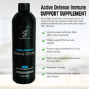 Colloidal Silver w/Nano Technology - 10ppm 16oz - 8X More Effective - Natural Immune Support - Save The Sick Days - Ages 5 & Up - Outperforms Higher PPM Silvers - No Taste & Smell - 3rd Party Tested Infinity Warehouse