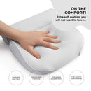 Comfortable Bathtub Pillow For Tub, Bath Pillow For Neck & Back Support With Strong Suction Cups & Hook, Soft Spa Pillow For Luxurious Bathing, Hot Tub Pillow Made With Soft Mesh For Maximum Pleasure PEULEX