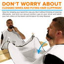 The Neat Guy 5-Piece Beard Catcher Kit with Beard Apron / Bib for Mess-Free Shaving + Comb + Scissor + Bag, Perfect Father's Day Gift The Neat Guy