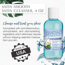 Satin Smooth Satin Cleanser Skin Preparation Cleanser 4 oz x 2 packs SATIN SMOOTH Store