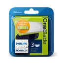Philips Norelco OneBlade Replacement Blades, 3 Count, QP230/80 Philips Norelco