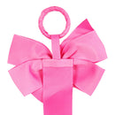 Wrapables Hair Clip and Hair Bow Holder, Hot Pink Polka Dots Wrapables