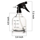 Youngever 6 Pack Empty Plastic Spray Bottles, Spray Bottles for Hair and Cleaning Solutions (16 Ounce) Youngever Store