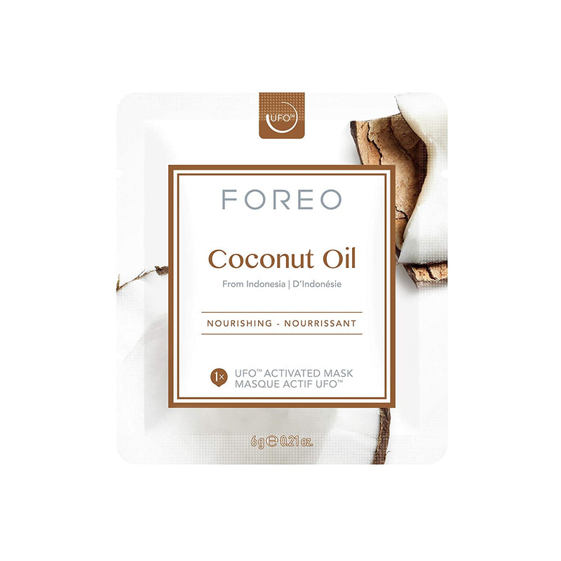 FOREO UFO activated mask Coconut Oil Beauty Coquette